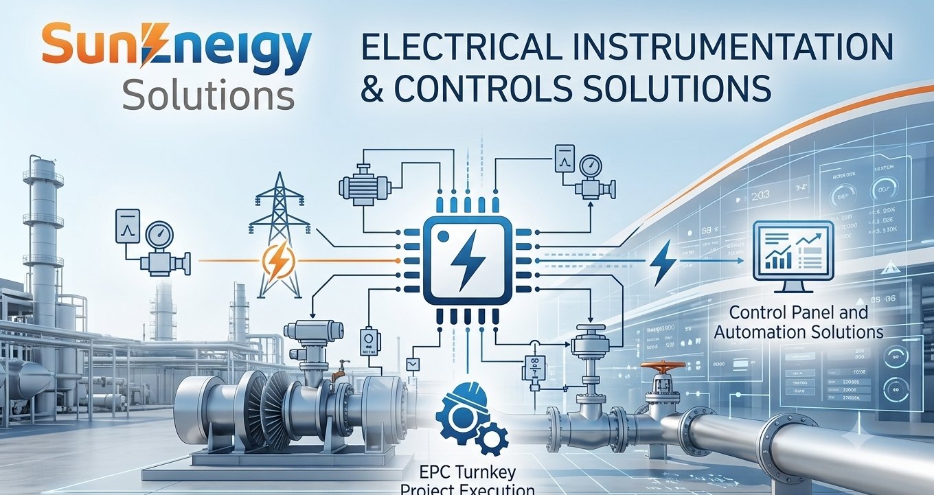 Electrical instrumentation and control panel automation solutions by SunEngy Solutions